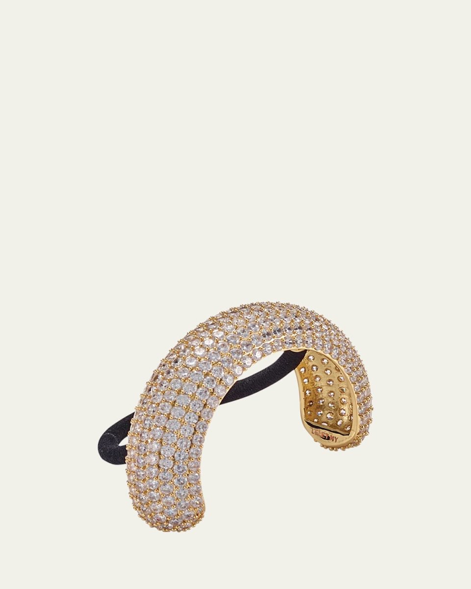 Arch Pave Crystals Pony Cuff