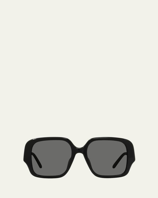 Oversized Acetate Square Sunglasses