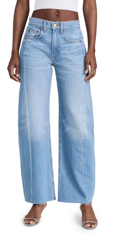 B Sides Relaxed Lasso Long Jeans Warren Blue
