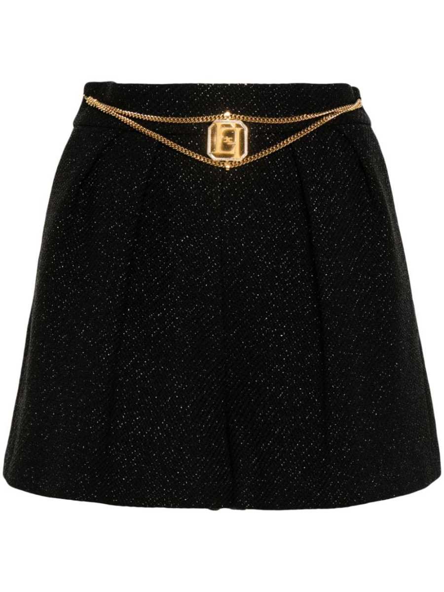 tweed shorts