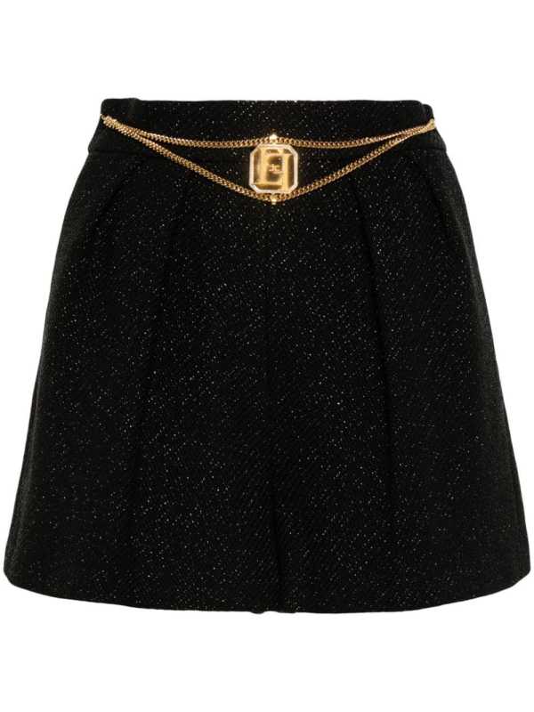 tweed shorts
