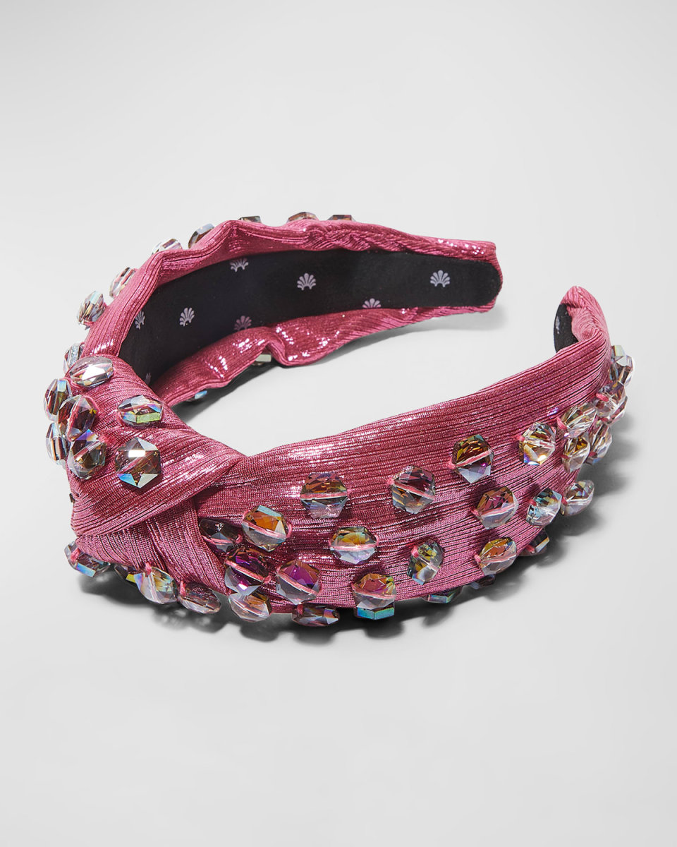 Disco Crystal Knotted Headband