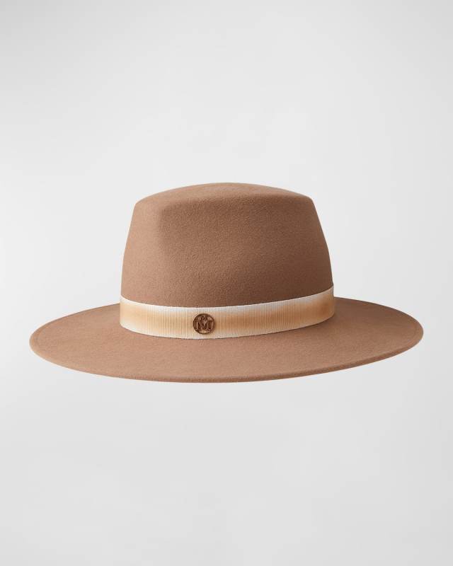 Kyra Iconic Wool Felt Fedora