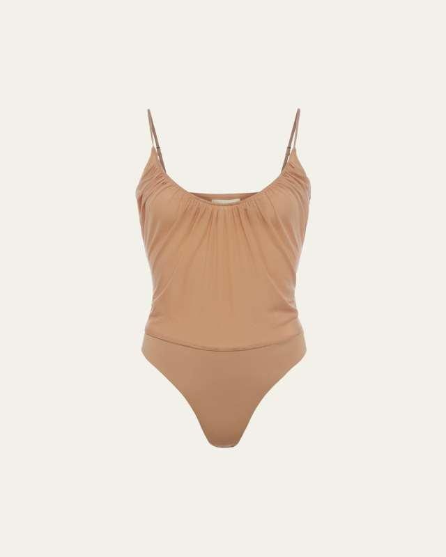 Gelina Ruched Bodysuit