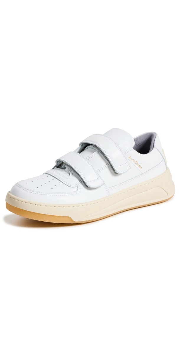 Acne Studios Steffey Friend Sneakers White