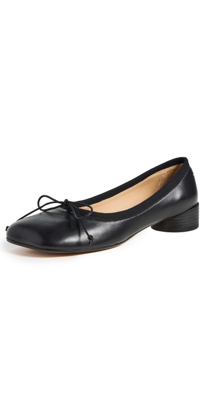 MM6 Maison Margiela Ballet Flats Black
