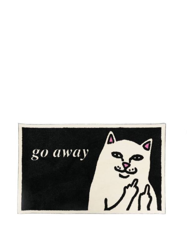 Go Away entrance rug