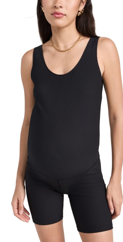 Ingrid & Isabel Short Bodysuit Black