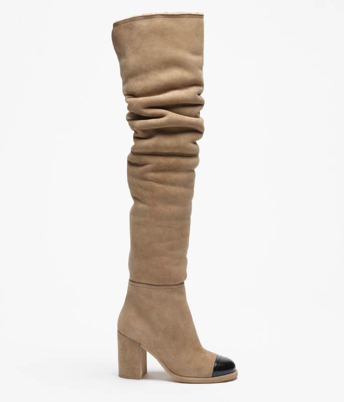 CHANEL Thigh Boots