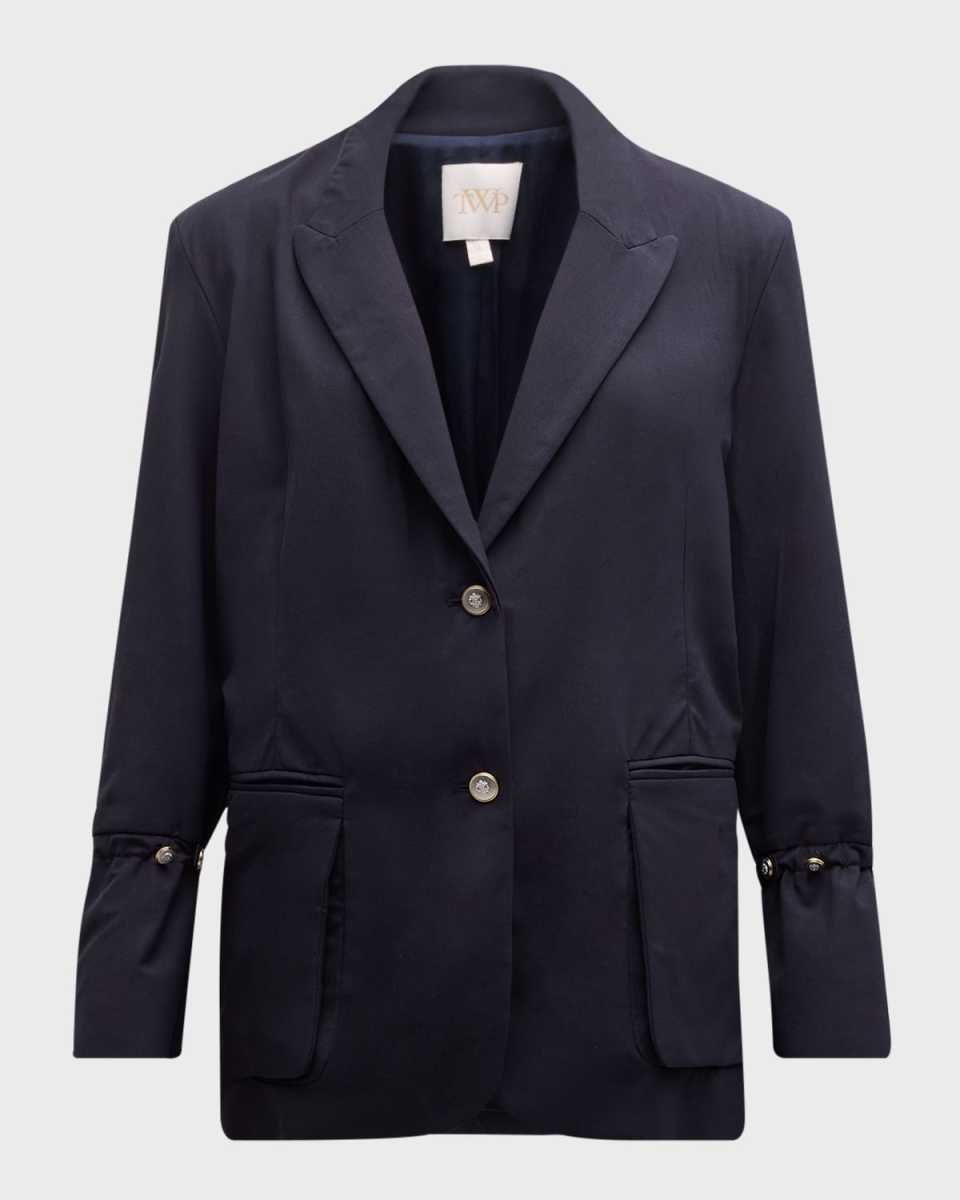 Mo Wool-Blend Oversized Blazer