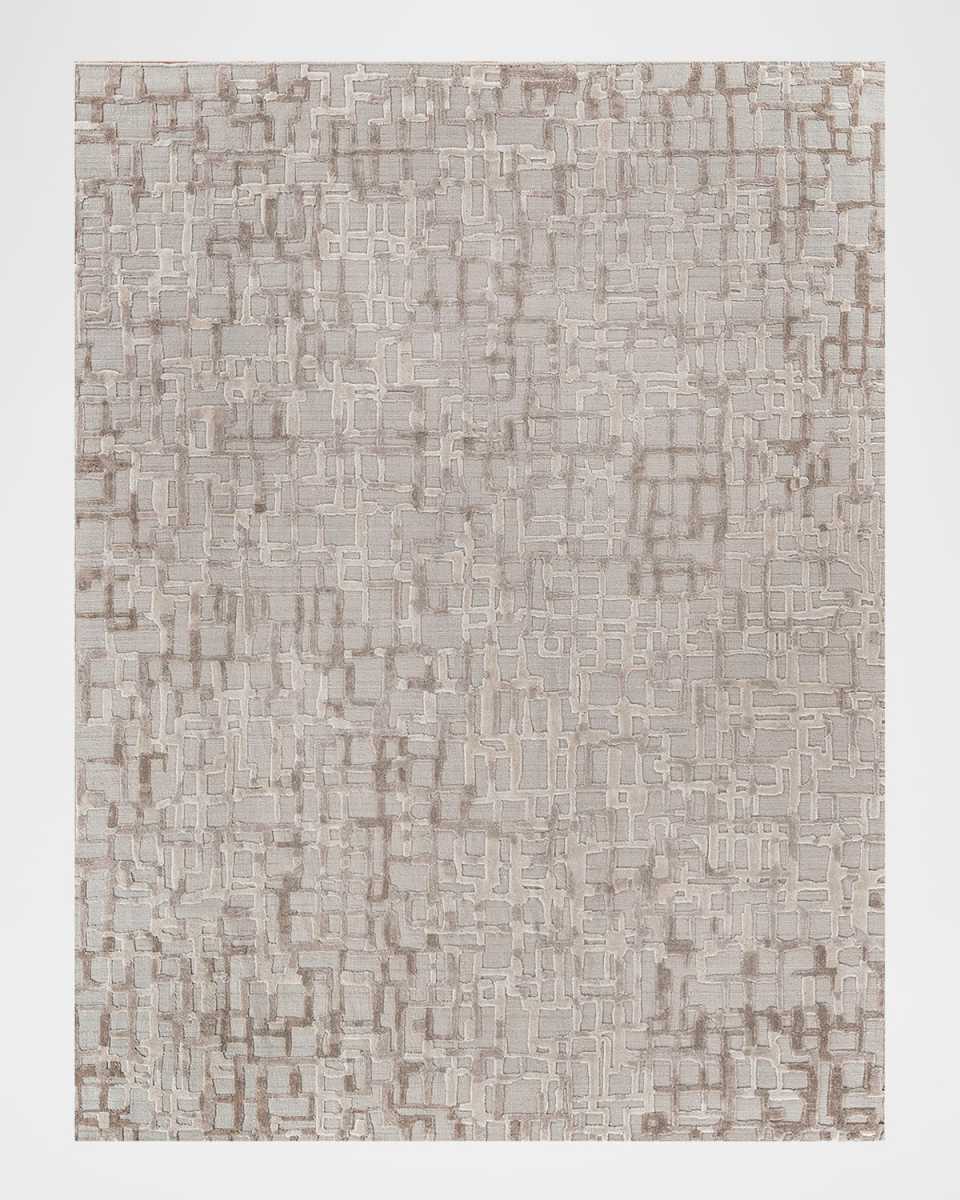 Vista Hand-Loomed Beige Rug, 9' x 12'