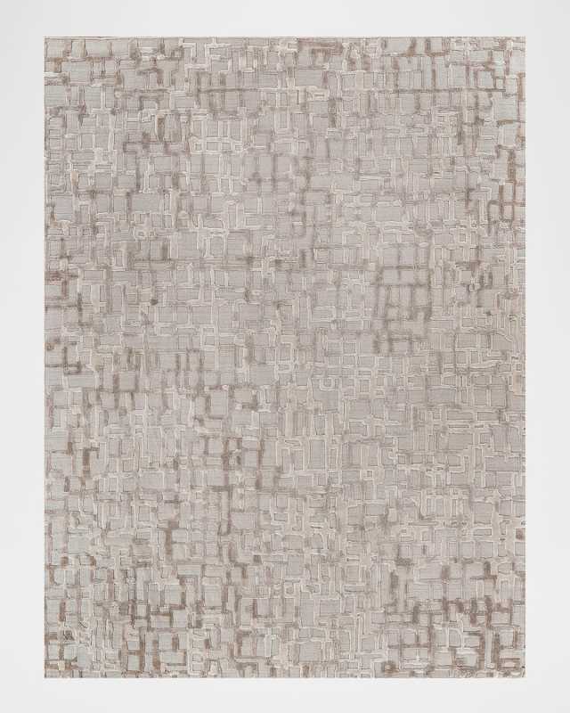 Vista Hand-Loomed Beige Rug, 9' x 12'