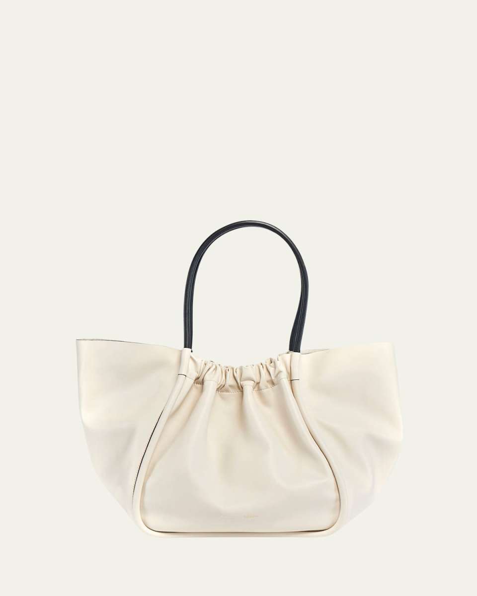 XL Ruched Tote Bag