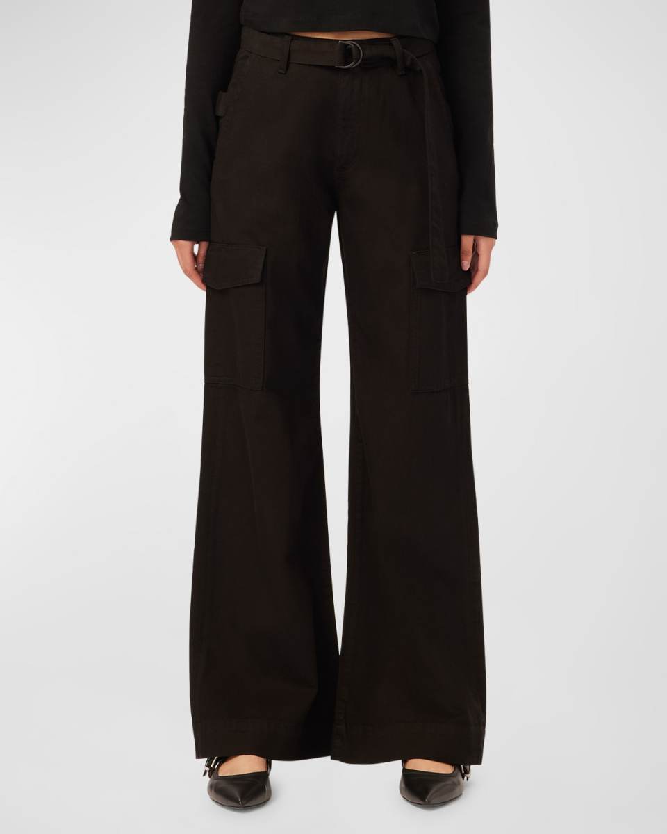 Zoie Wide-Leg Relaxed Vintage Cargo Jeans