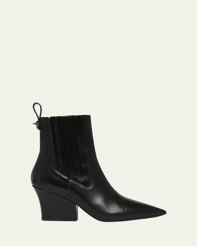 Lockette Leather Beatle Booties