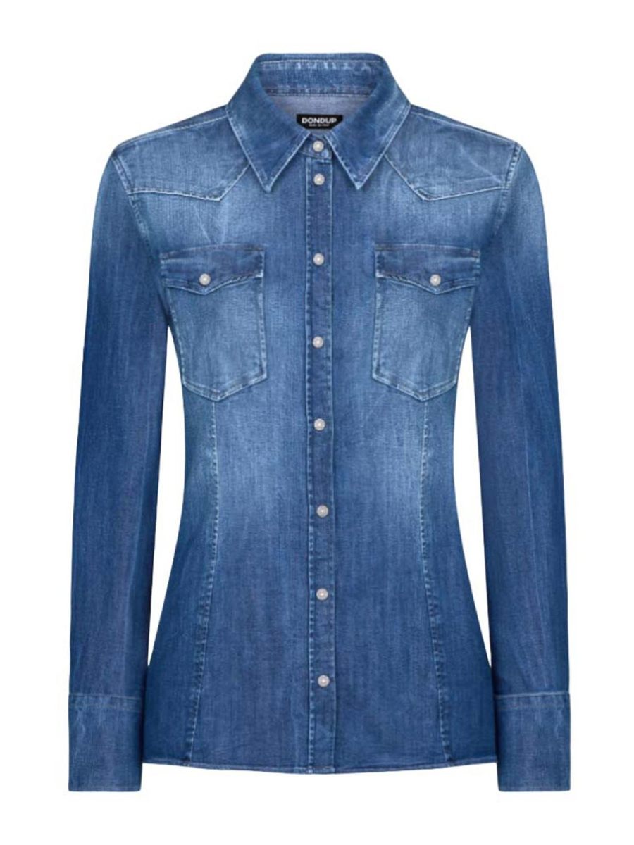 Dondup Chemise - Bleu