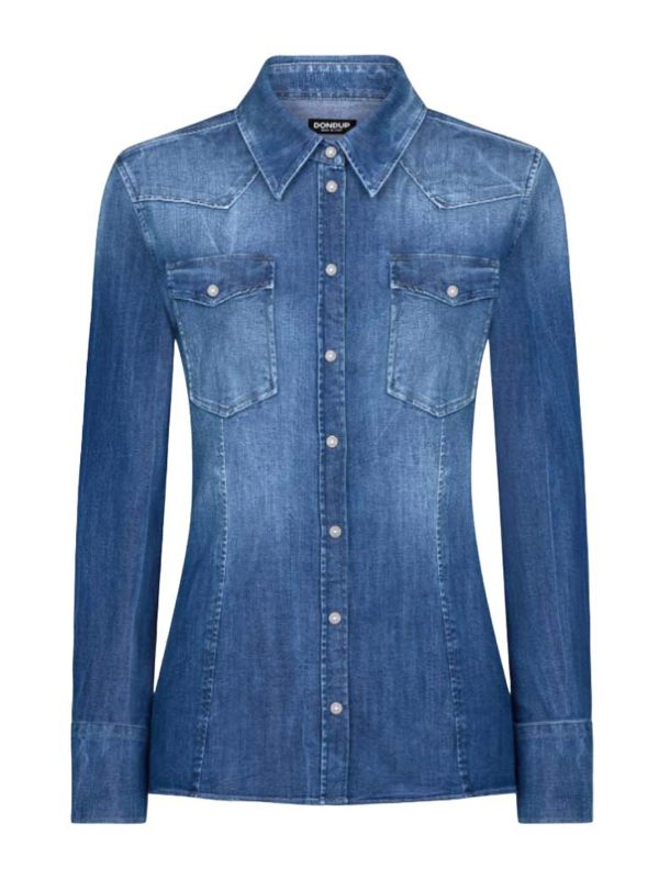Dondup Chemise - Bleu