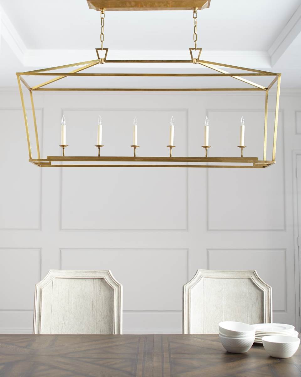 Darlana Large Linear Lantern By Chapman & Myers