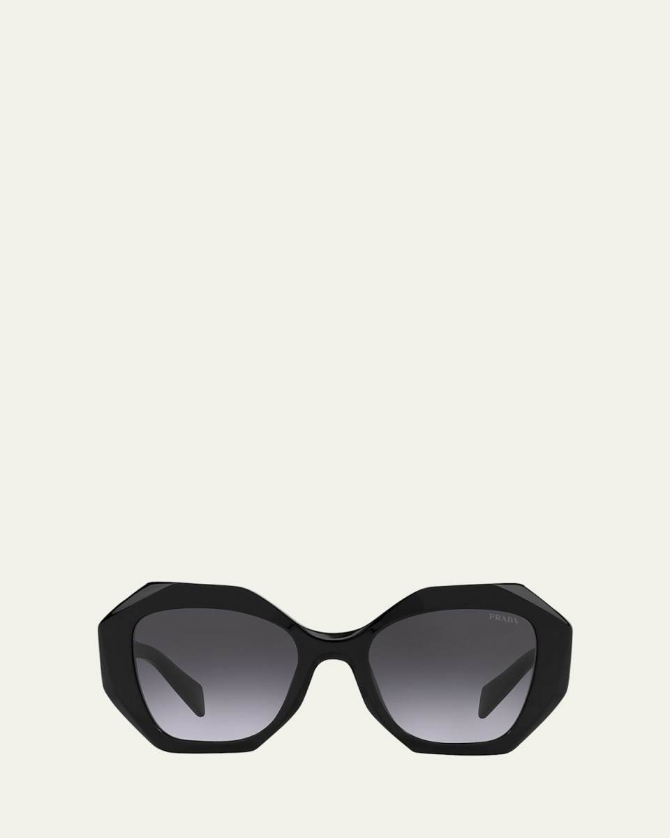 Geo Acetate Butterfly Sunglasses