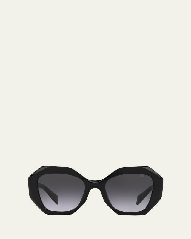 Geo Acetate Butterfly Sunglasses