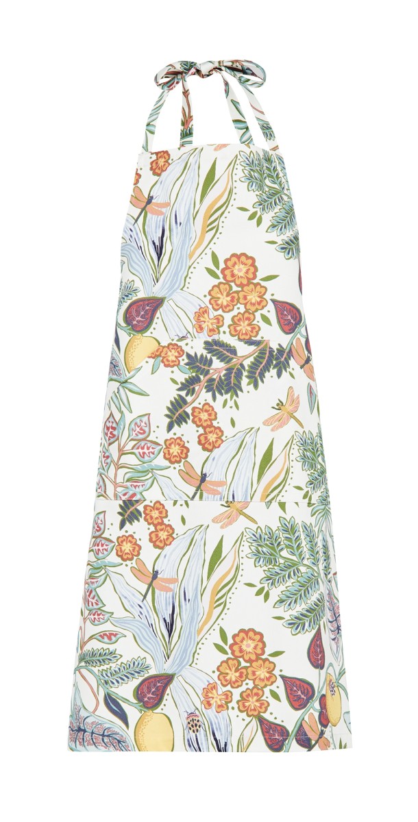 La Double J Floral Apron Botanical One Size