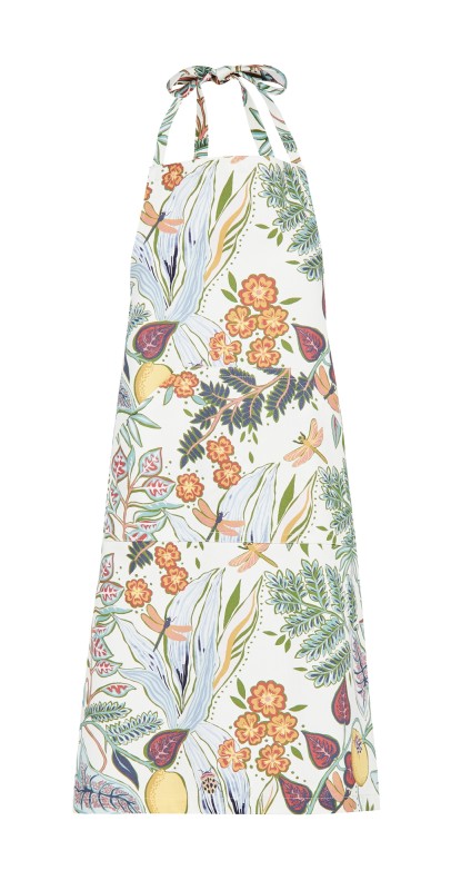La Double J Floral Apron Botanical One Size