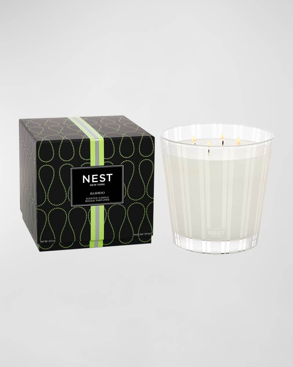 47.3 oz. Bamboo Luxury 4-Wick Candle