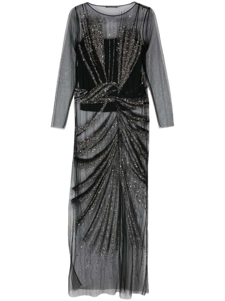 crystal-embellished dress