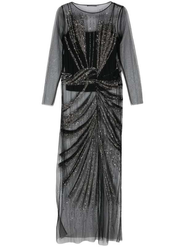 crystal-embellished dress