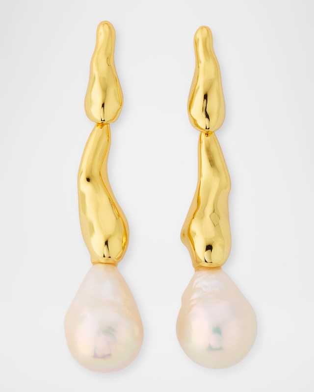 Perla Freshwater Pearl Drippy Earrings