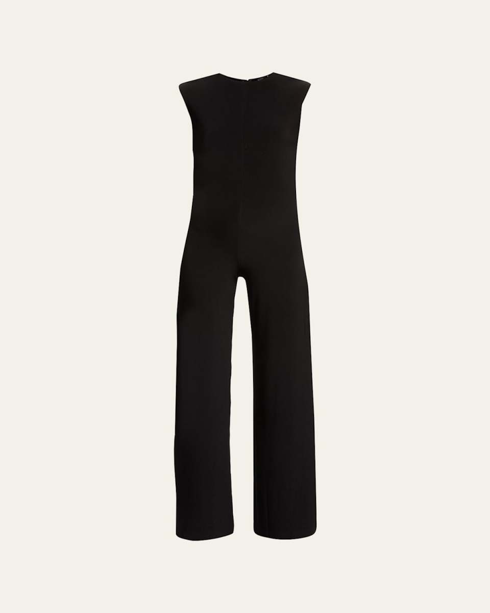 Sleeveless Wide-Leg Jumpsuit