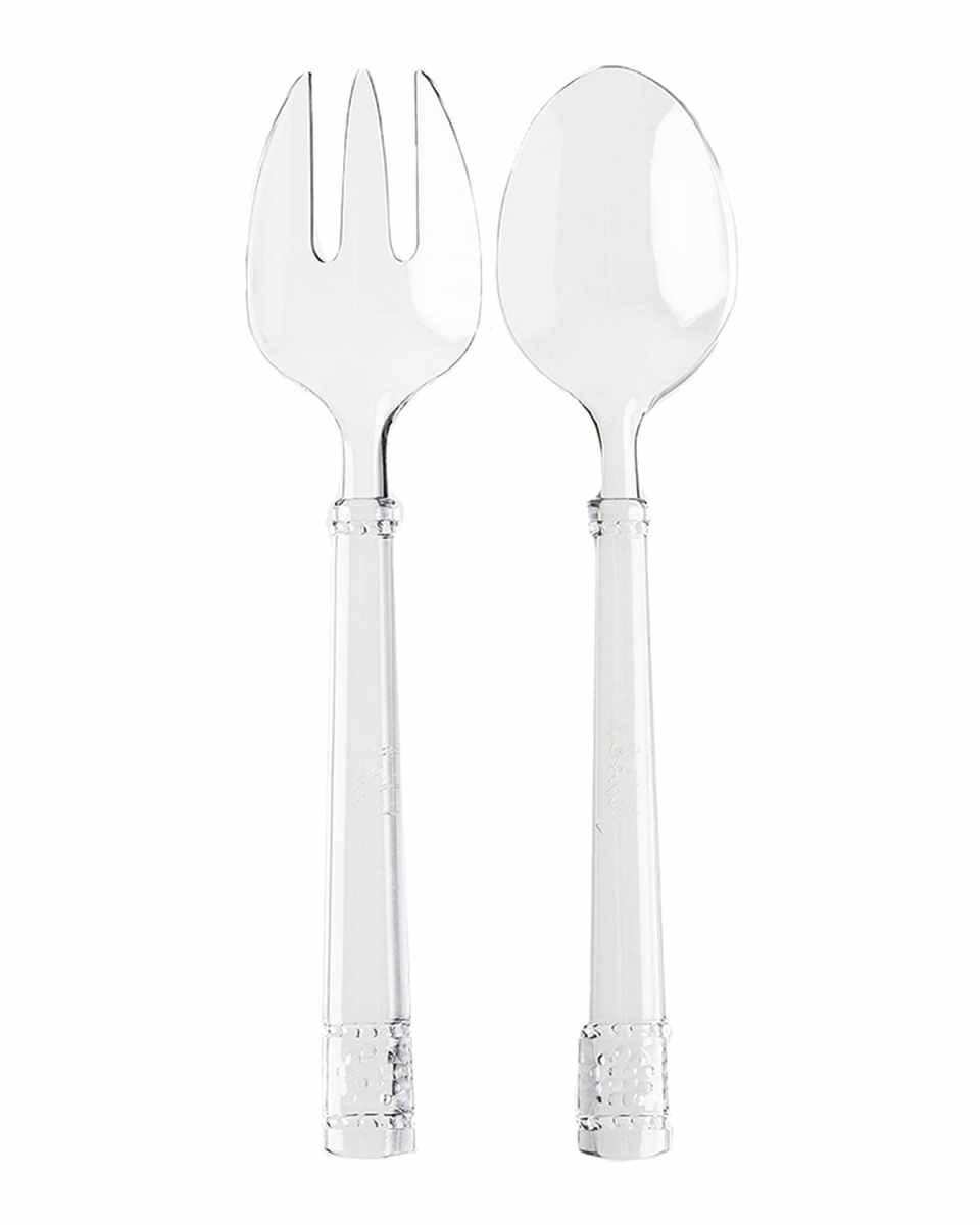 Isabella Acrylic Salad Server Set/2pc