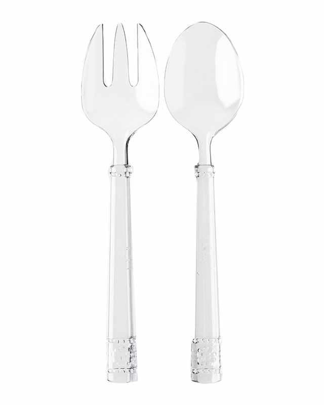 Isabella Acrylic Salad Server Set/2pc