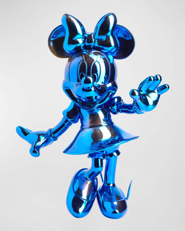 Minnie Welcome Galaxy - Chromed Blue & Gold