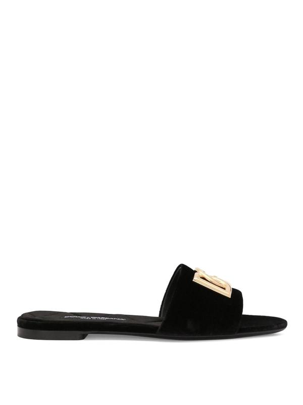 Dolce & Gabbana Sandales - Noir