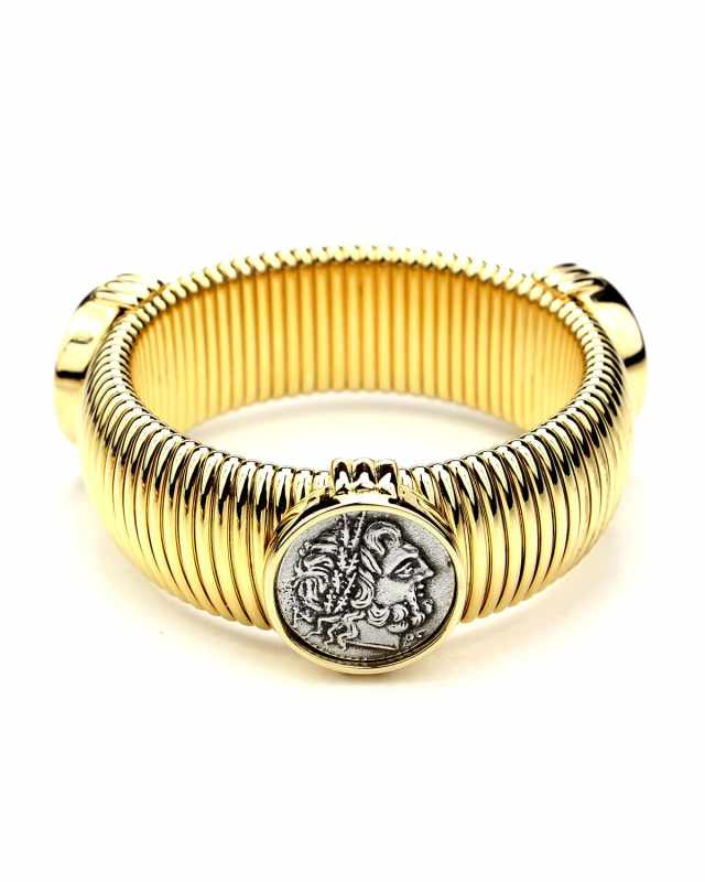 Roman Coin Elastic Bracelet