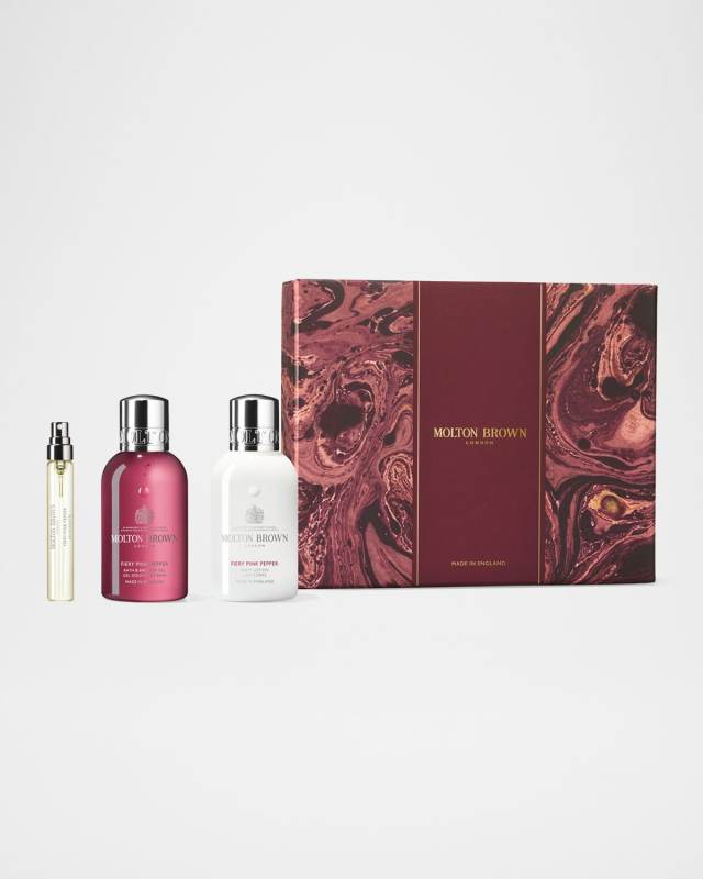 Fiery Pink Pepper Travel Bath & Body Gift Set