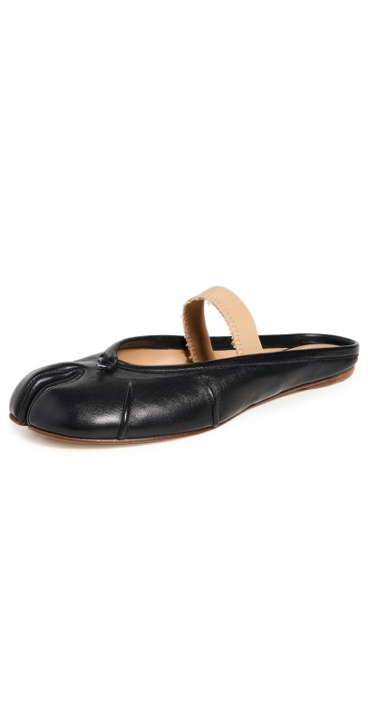 Maison Margiela Tabi Ballerina Mules Black/Nude