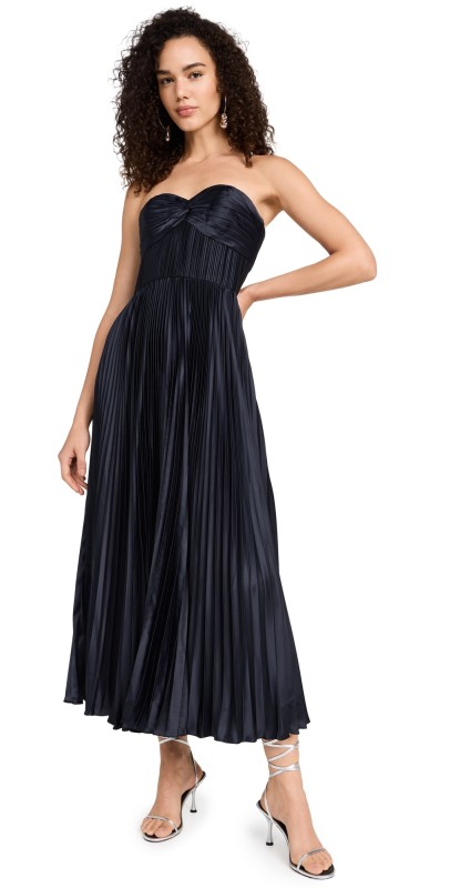 AMUR Belle Dress Navy