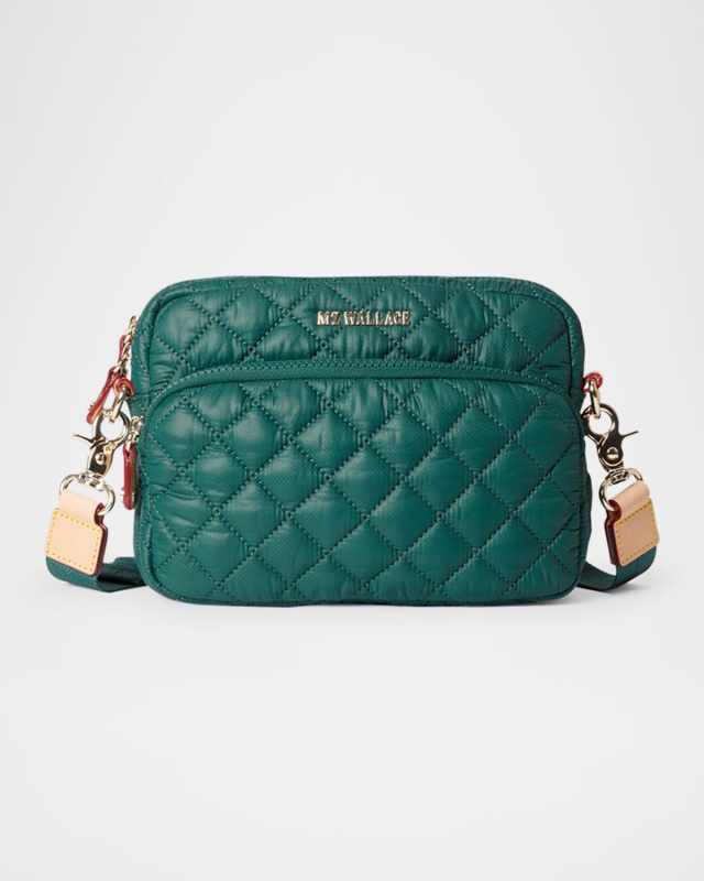 Metro Small Quilted Camera Crossbody Bag