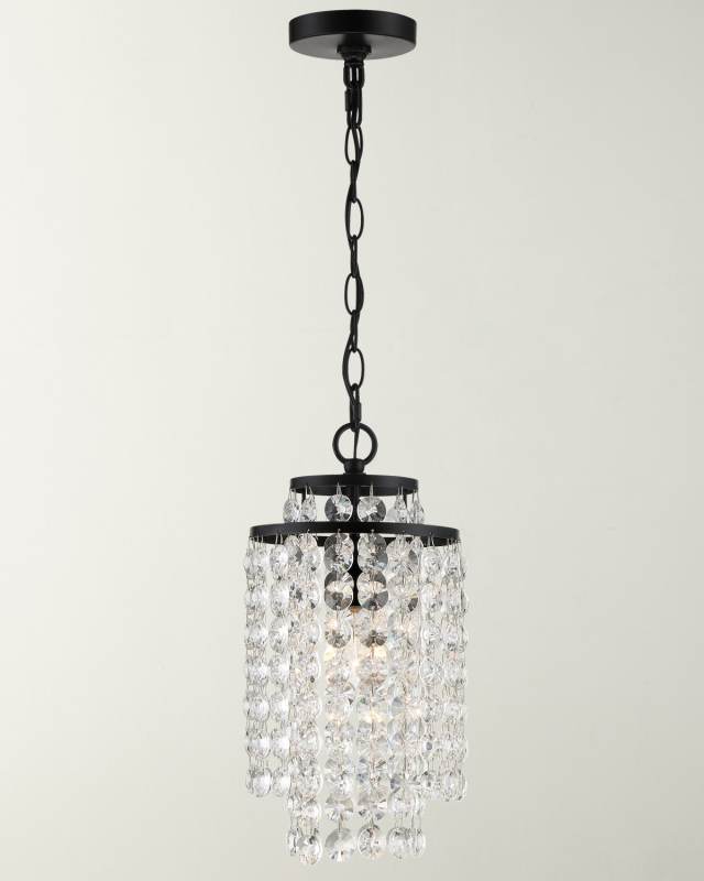 Gabrielle 1-Light Matte Black Pendant