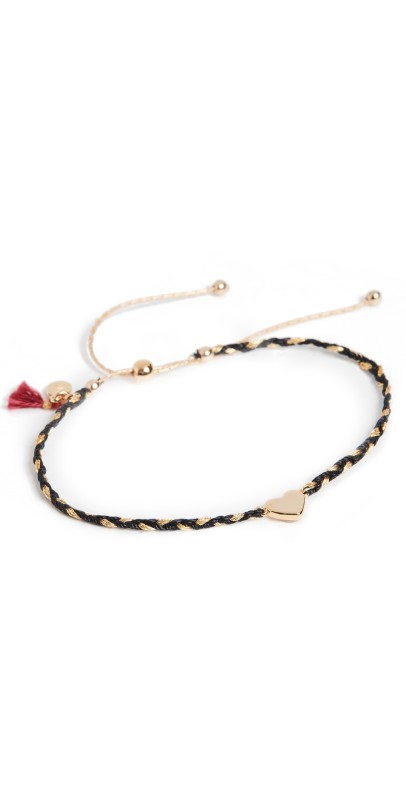SHASHI Mon Cherie Bracelet Gold/Black