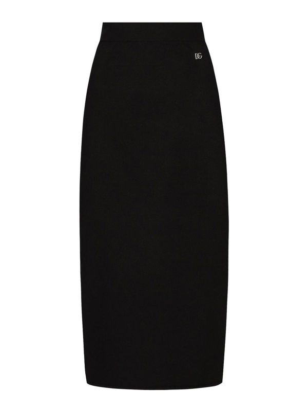 Dolce & Gabbana Robe Au Genou - Noir