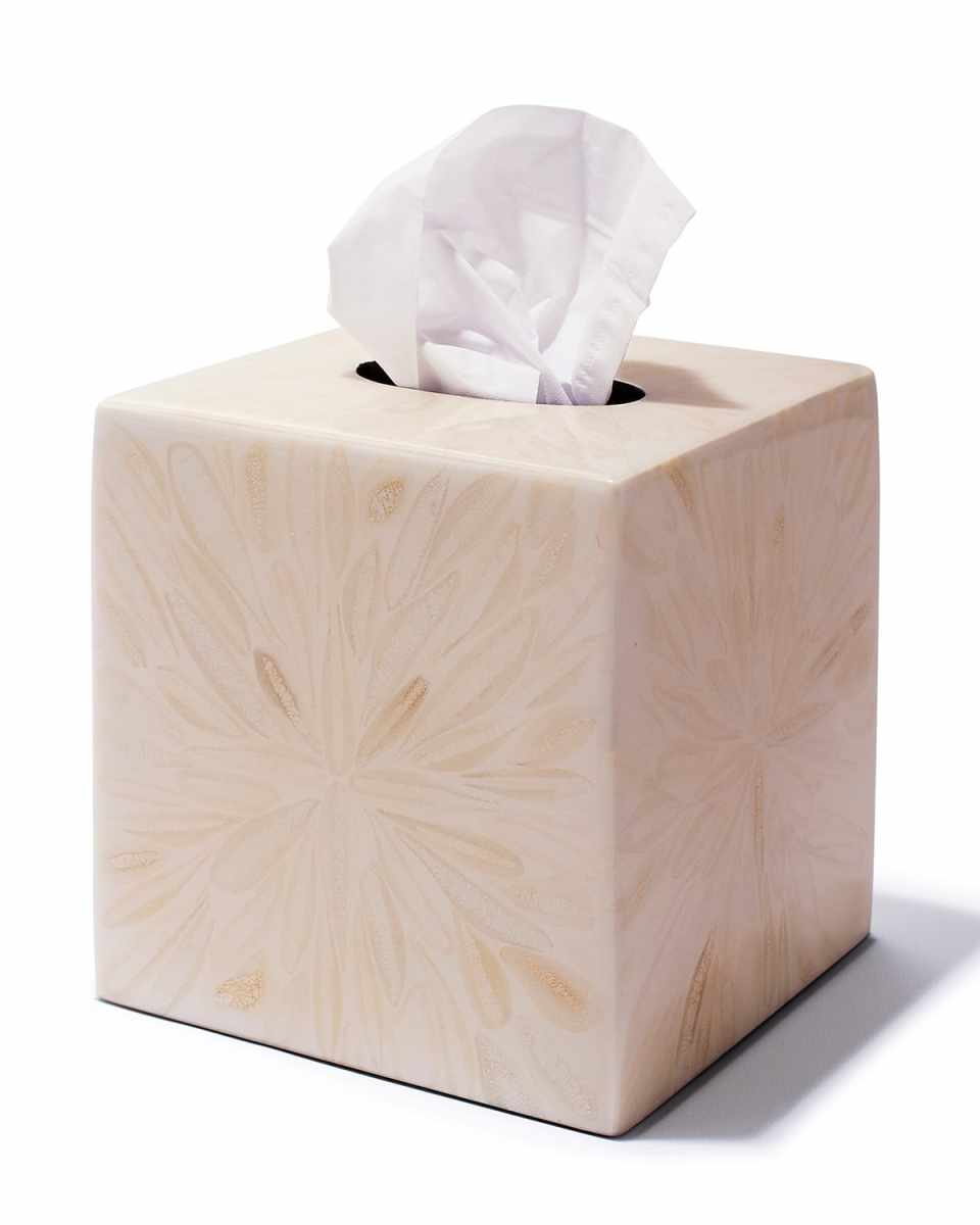 Light Almendro Tissue Box Cover