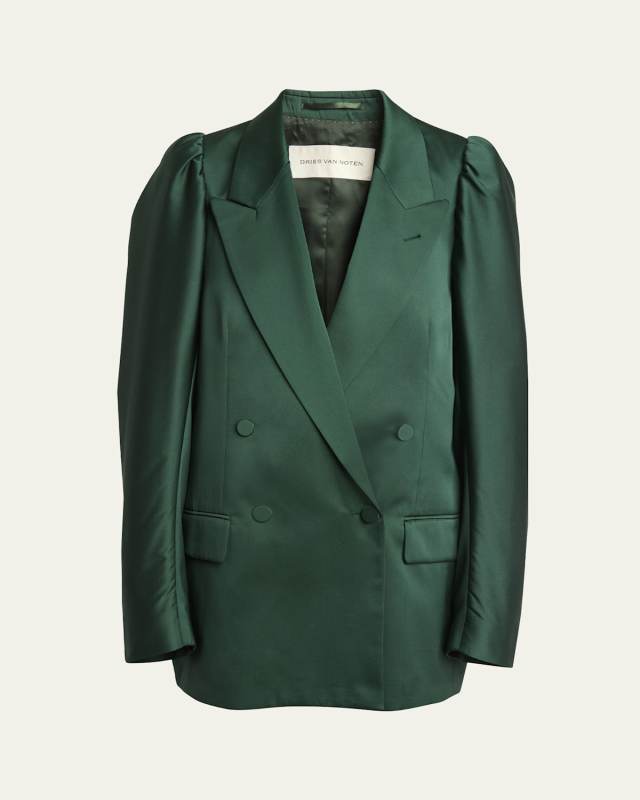 Blinky Oversize Silk Blazer Jacket