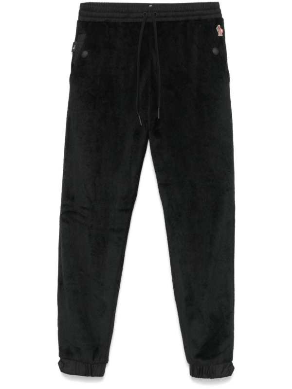 logo-embroidered track pants