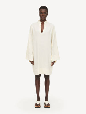 By Malene Birger Lomalia shirred midi dress