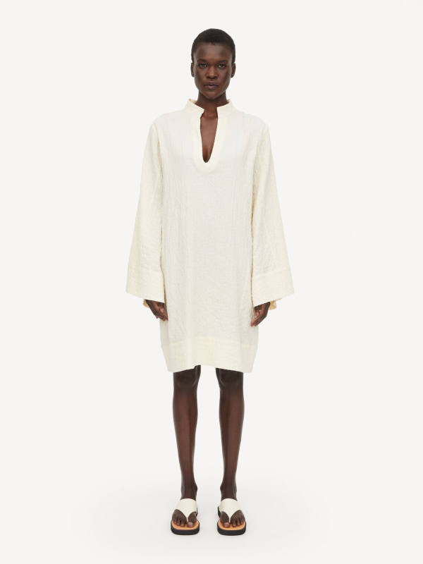 By Malene Birger Lomalia shirred midi dress