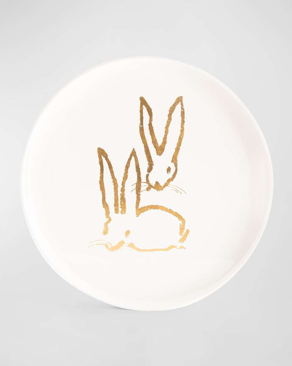Royal Rabbit Gold Leaf and Lacquer Tray
