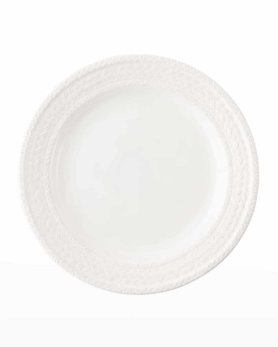 Le Panier Dinner Plate - Whitewash